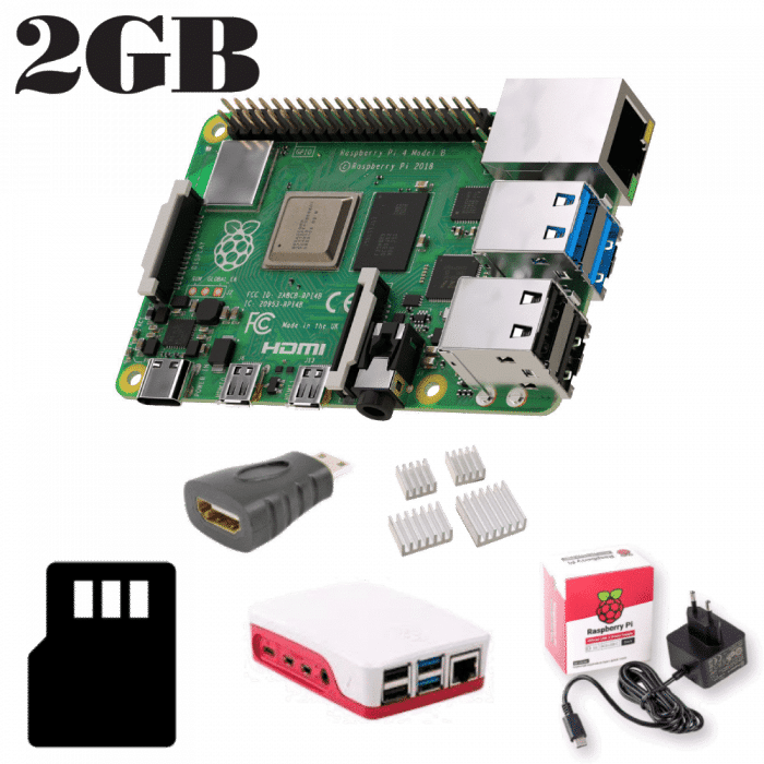 Kit Raspberry Pi 4B 2GB4
