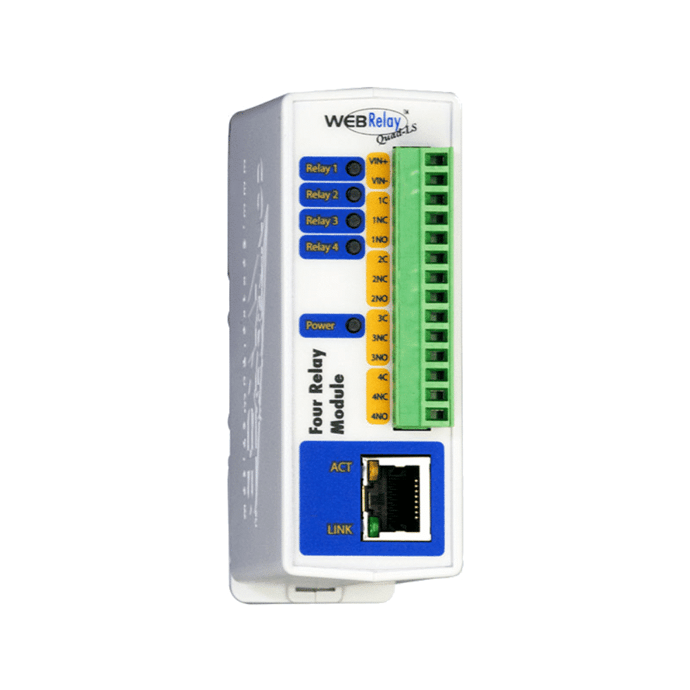 ControlByWEB WebRelay QUAD : Module de 4 sorties relais