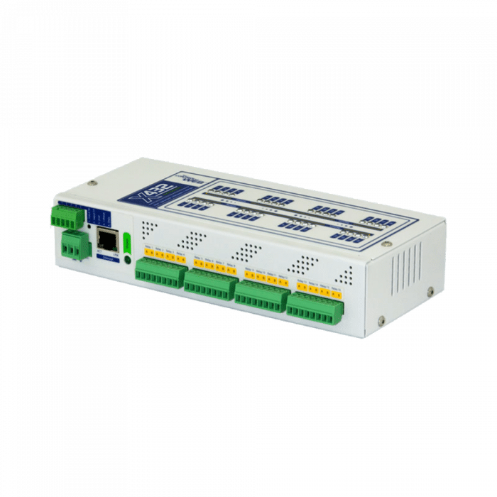 ControlByWEB X-432 : Module 16 relais, 16 entrées numériques, 4 entrées analogiques et 16 capteurs 1-wire