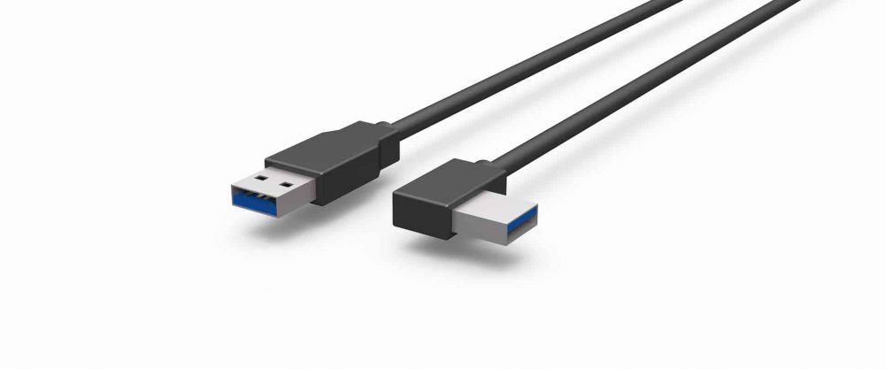 usb 3 0 a 90 degree right angeld cable worldrack