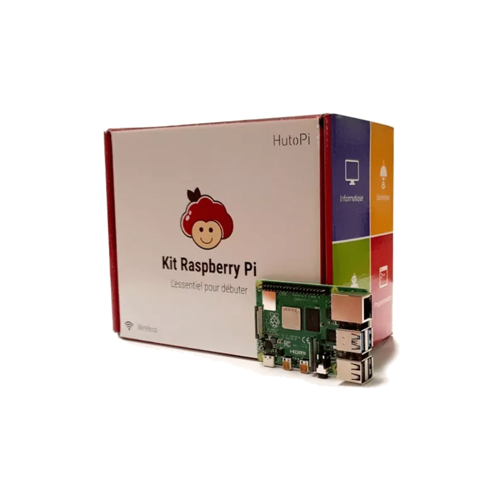 Starter Kit HutoPi Raspberry Pi4 - 1GB